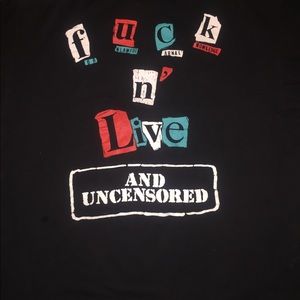 *SOLD ON DEPOP* Vintage Van Halen Concert Tee